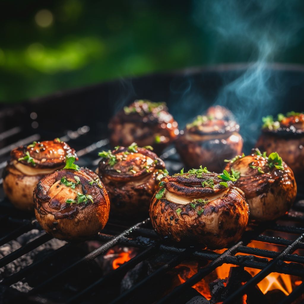 Lemon Garlic Mushrooms