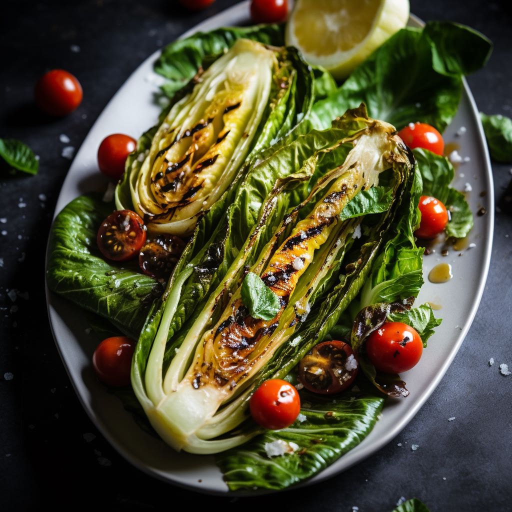 Grilled Romaine Salad